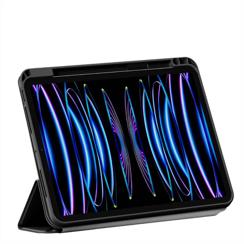 Apple iPad 10.9 2022 (10.Nesil) Wiwu 360° Dönebilen Standlı Magnetik Koruyucu Tablet Kılıfı - 7