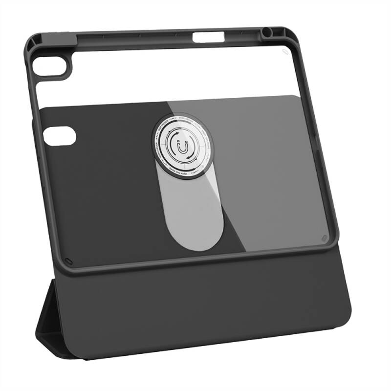 Apple iPad 10.9 2022 (10.Nesil) Wiwu 360° Dönebilen Standlı Magnetik Koruyucu Tablet Kılıfı - 9