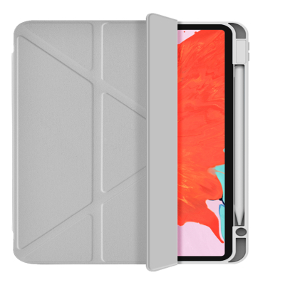 Apple iPad 10.9 2022 (10.Nesil) Wiwu 360° Dönebilen Standlı Magnetik Koruyucu Tablet Kılıfı - 5