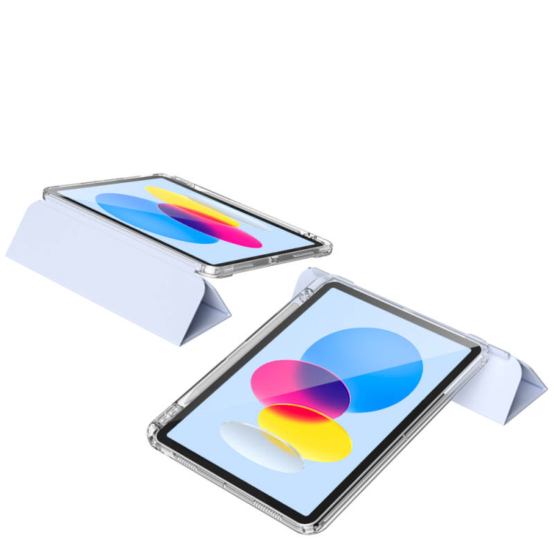 ​Apple iPad 10.9 2022 (10th Generation) Case Magnetic Detachable Airbag Zore Sliding Tablet Case - 13