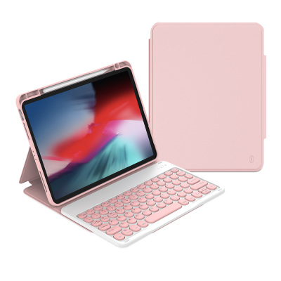 Apple iPad 10.9 2022 (10th Generation) Wiwu Protective Hidden Pen Compartment Keyboard Case - 7