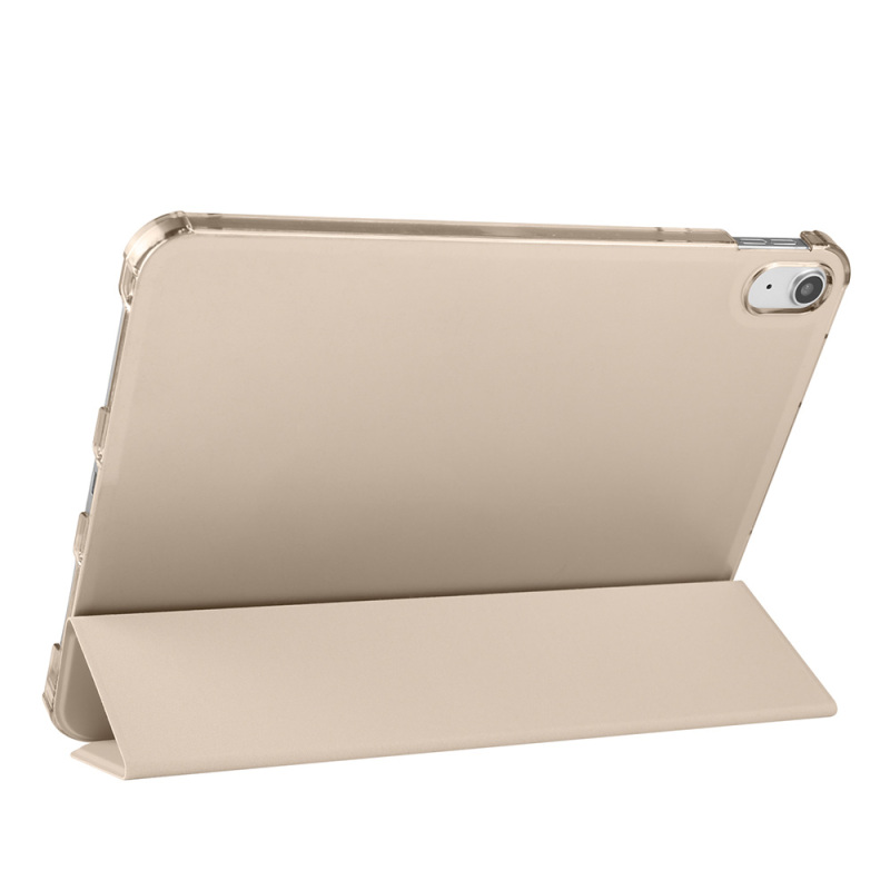 Apple iPad 10.9 2022 (10th Generation) Zore Smart Cover 1-1 Case with Pen Compartment Stand - 31