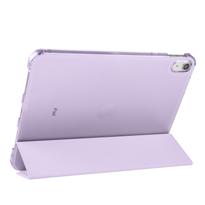 Apple iPad 10.9 2022 (10th Generation) Zore Smart Cover 1-1 Case with Pen Compartment Stand - 35