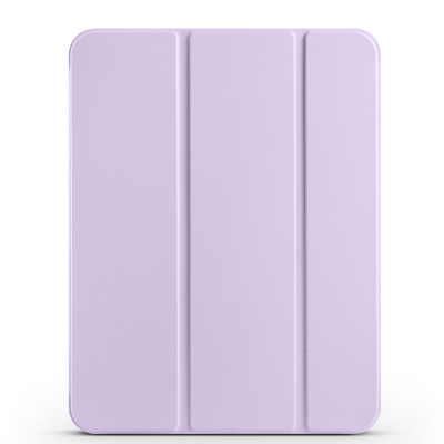 Apple iPad 10.9 2022 (10th Generation) Zore Smart Cover 1-1 Case with Pen Compartment Stand - 9