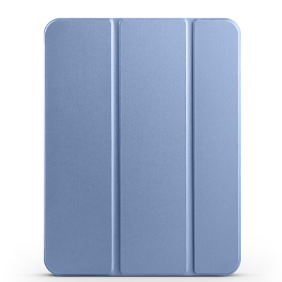 Apple iPad 10.9 2022 (10th Generation) Zore Smart Cover 1-1 Case with Pen Compartment Stand - 7