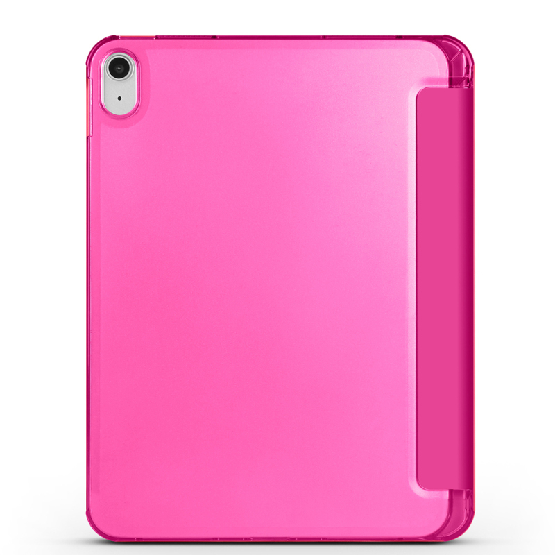 Apple iPad 10.9 2022 (10th Generation) Zore Smart Cover 1-1 Case with Pen Compartment Stand - 23