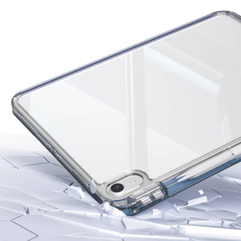 Apple iPad 11.Nesil 2025 Kılıf Magnetik Ayrılabilen Airbagli Zore Sliding Tablet Kılıfı - 16