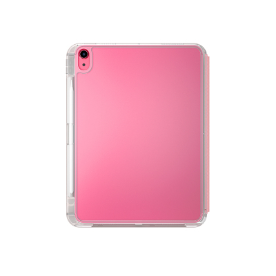 Apple iPad 11.Nesil 2025 Kılıf Skinarma Kalemlikli Arkası Şeffaf Standlı Magnetik Zeta Kılıf - 9