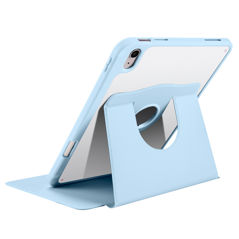 Apple iPad 11.Nesil 2025 Kılıf Zore Termik Kalem Bölmeli Dönebilen Standlı Kılıf - 27