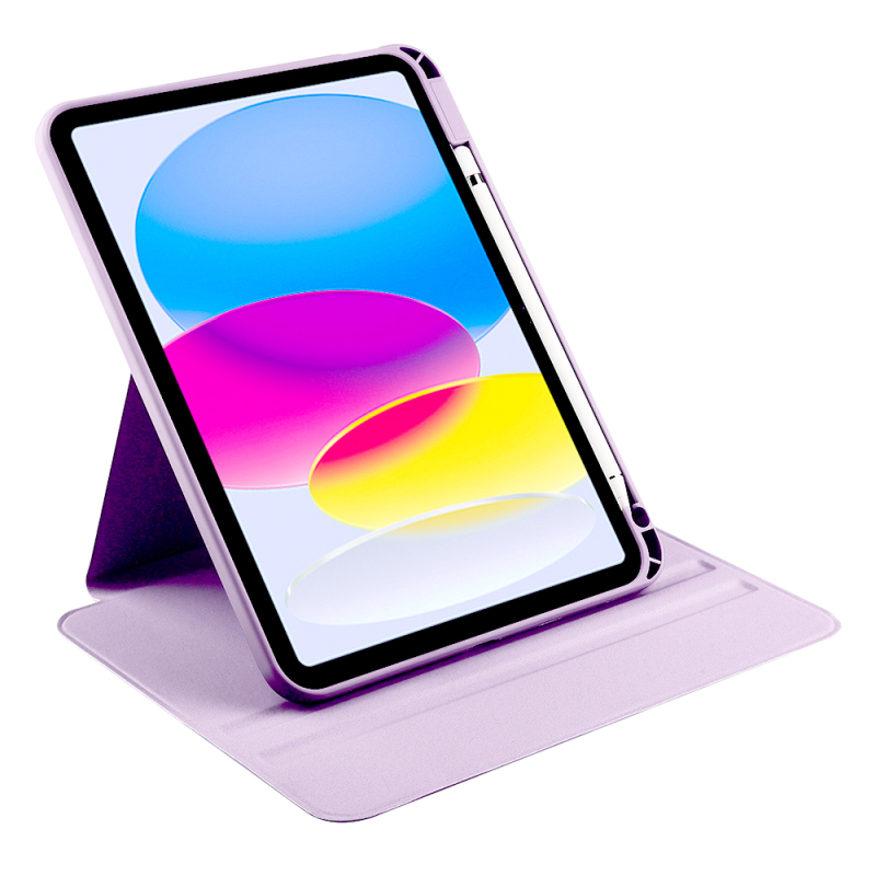 Apple iPad 11.Nesil 2025 Kılıf Zore Termik Kalem Bölmeli Dönebilen Standlı Kılıf - 54