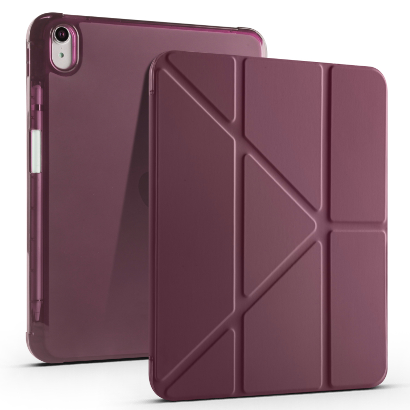 Apple iPad 11.Nesil 2025 Kılıf Zore Tri Folding Kalem Bölmeli Standlı Kılıf - 7