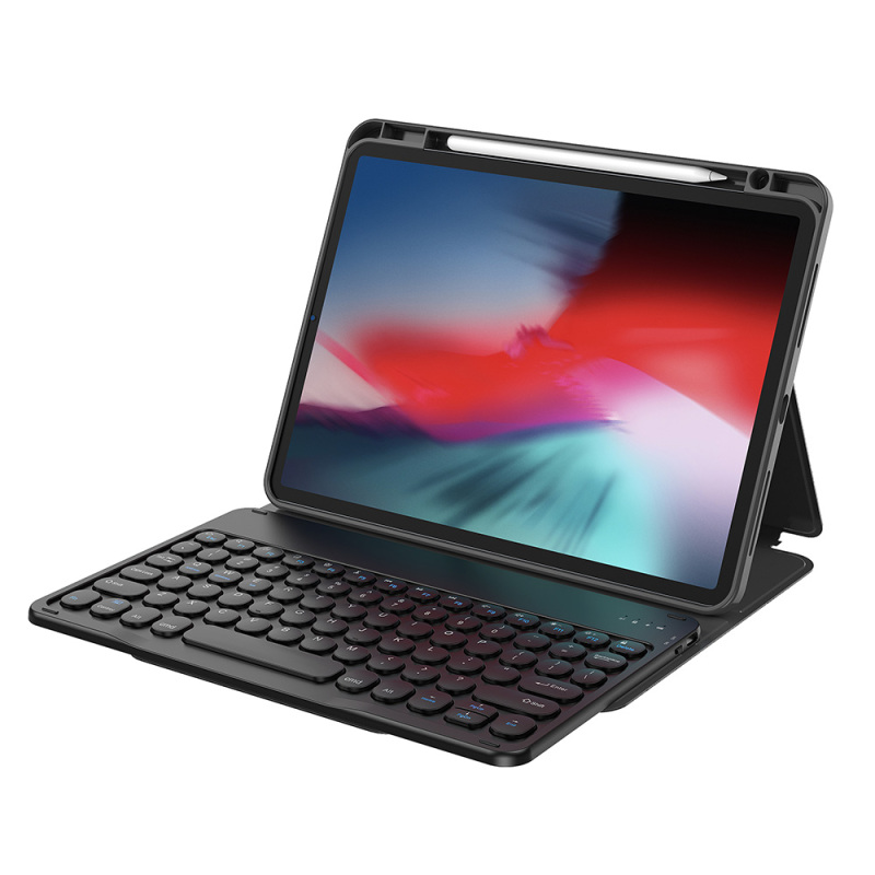 Apple iPad 11.Nesil 2025 Wiwu Protective Gizli Kalem Bölmeli Klavyeli Kılıf - 2