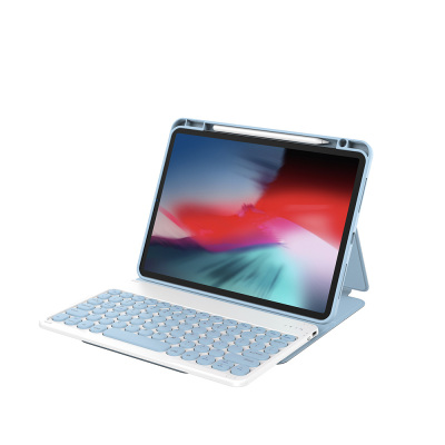 Apple iPad 11.Nesil 2025 Wiwu Protective Gizli Kalem Bölmeli Klavyeli Kılıf - 3