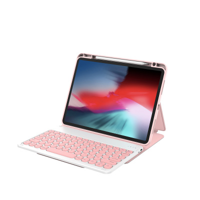 Apple iPad 11.Nesil 2025 Wiwu Protective Gizli Kalem Bölmeli Klavyeli Kılıf - 4