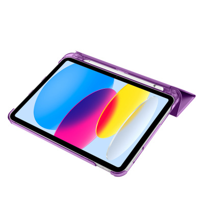 Apple iPad 11.Nesil 2025 Zore Smart Cover Kalem Bölmeli Standlı 1-1 Kılıf - 20