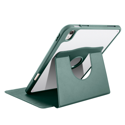 Apple iPad 11th Generation 2025 Case Zore Thermal Pen Compartment Rotating Stand Case - 16