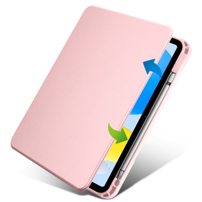 Apple iPad 11th Generation 2025 Case Zore Thermal Pen Compartment Rotating Stand Case - 28