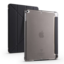 Apple iPad 9.7 2018 (6.Generation) Case Zore Tri Folding Smart With Pen Stand Case - 13