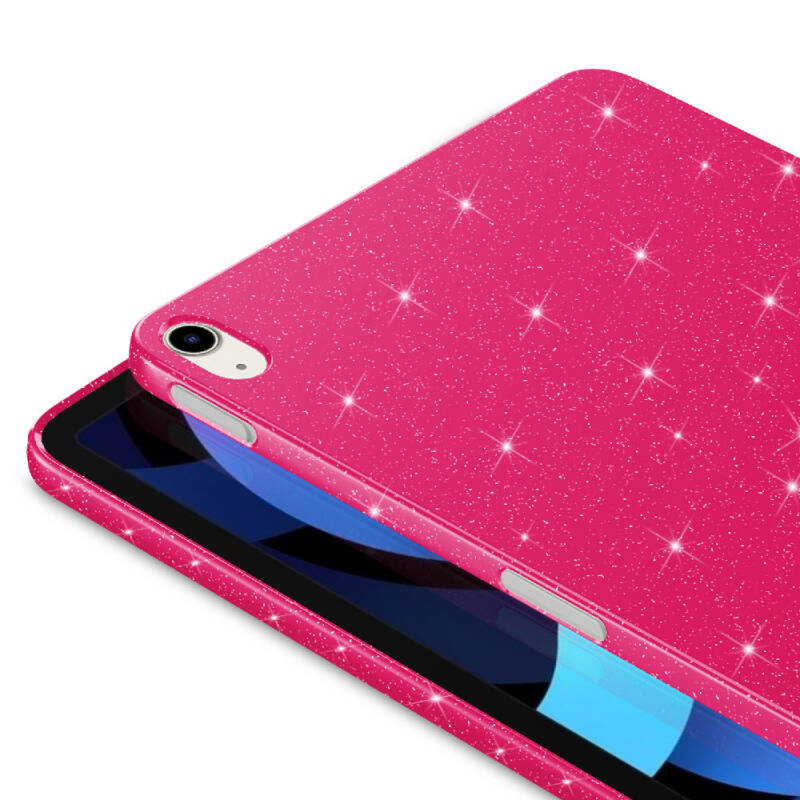 Apple iPad Air 10.9 2020 (4 Generation) Glitter Shiny Appearance Zore Tablet Koton Case - 11