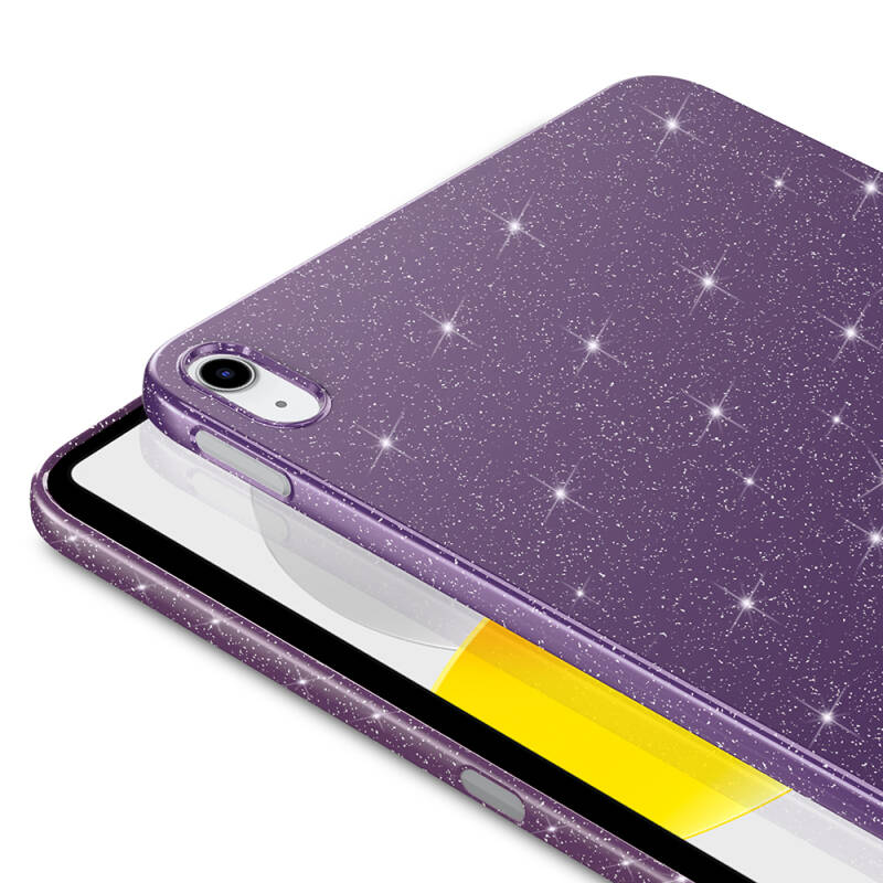Apple iPad Air 10.9 2020 (4 Generation) Glitter Shiny Appearance Zore Tablet Koton Case - 5