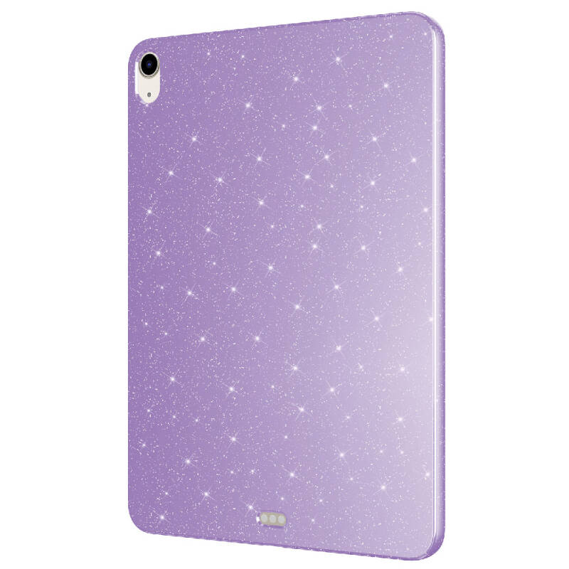 Apple iPad Air 10.9 2020 (4 Nesil) Simli Parlak Görünümlü Zore Tablet Koton Kılıf - 15