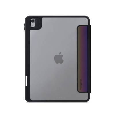Apple iPad Air 10.9 2020 (4.Nesil) Kılıf SkinArma Holografik Tasarımlı Arkası Şeffaf Çıkarılabilir Magnetik Kira Kobai Kılıf - 2