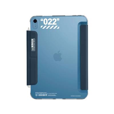 Apple iPad Air 10.9 2020 (4.Nesil) Kılıf SkinArma Kalemlikli Arkası Şeffaf Standlı Magnetik Taihi Sora Kılıf - 6