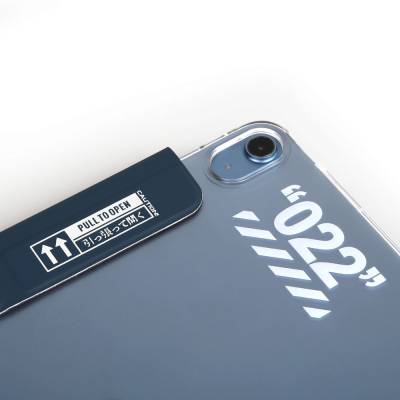 Apple iPad Air 10.9 2020 (4.Nesil) Kılıf SkinArma Kalemlikli Arkası Şeffaf Standlı Magnetik Taihi Sora Kılıf - 10