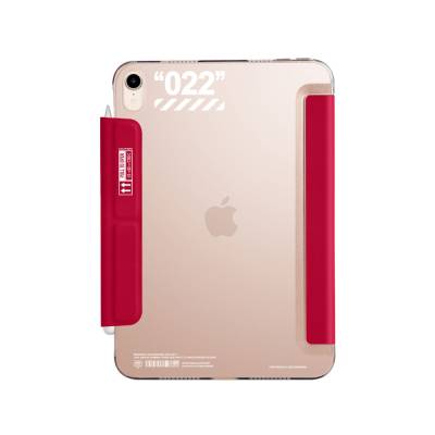 Apple iPad Air 10.9 2020 (4.Nesil) Kılıf SkinArma Kalemlikli Arkası Şeffaf Standlı Magnetik Taihi Sora Kılıf - 2