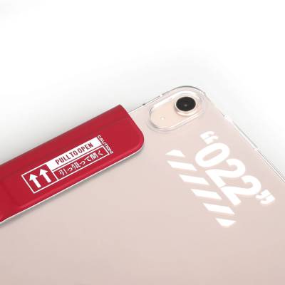 Apple iPad Air 10.9 2020 (4.Nesil) Kılıf SkinArma Kalemlikli Arkası Şeffaf Standlı Magnetik Taihi Sora Kılıf - 5