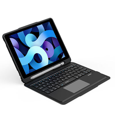 Apple iPad Air 10.9 2020 (4.Nesil) Wiwu Keyboard Folio Kablosuz Klavyeli Kılıf - 2