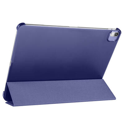 Apple iPad Air 10.9 2020 (4.Nesil) Zore Smart Cover Kalem Bölmeli Standlı 1-1 Kılıf - 13