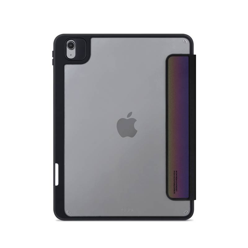Apple iPad Air 10.9 2020 (4th Generation) Case SkinArma Holographic Design Transparent Detachable Magnetic Kira Kobai Case - 2