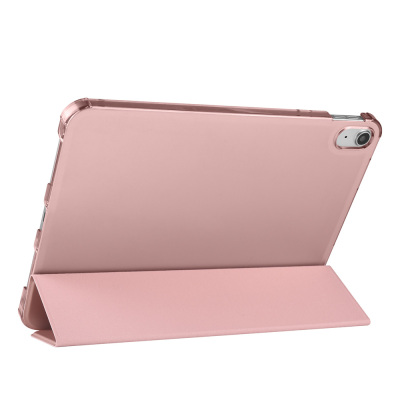 Apple iPad Air 10.9 2022 (10th Generation) Zore Smart Cover 1-1 Case with Pen Compartment Stand - 18