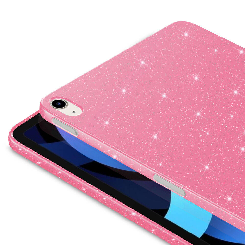 Apple iPad Air 10.9 2022 (5 Generation) Zore Tablet Koton Case with Glittering Glossy Appearance - 9