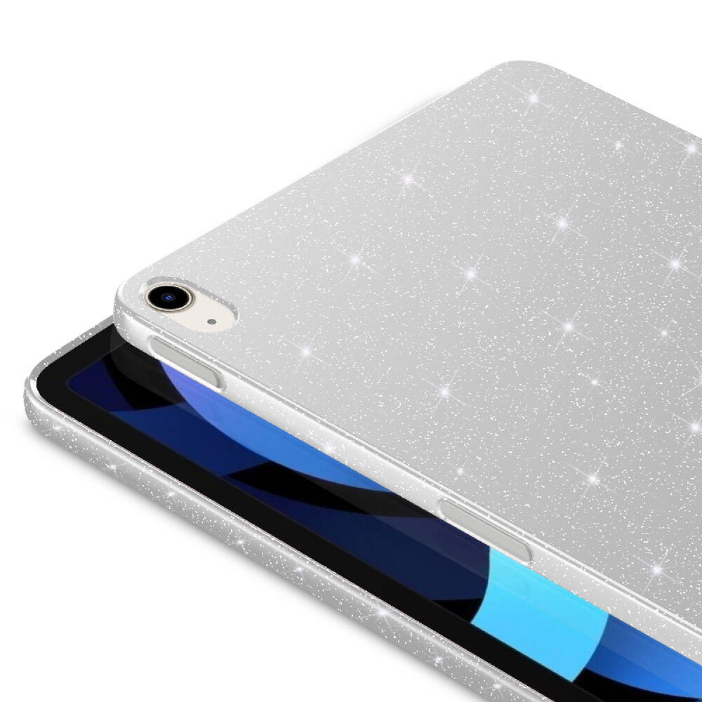 Apple iPad Air 10.9 2022 (5 Generation) Zore Tablet Koton Case with Glittering Glossy Appearance - 11