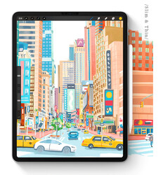 Apple iPad Air 10.9 2022 (5.Nesil) Kağıt Hisli ​Wiwu iPaper Like Tablet Ekran Koruyucu - 3