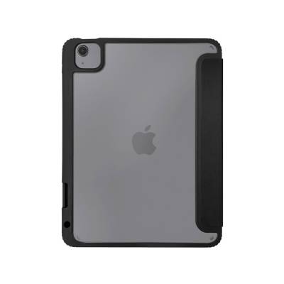 Apple iPad Air 10.9 2022 (5.Nesil) Kılıf SkinArma 360 Tam Koruma Airbagli Arkası Şeffaf Standlı Shingoki Kılıf - 2