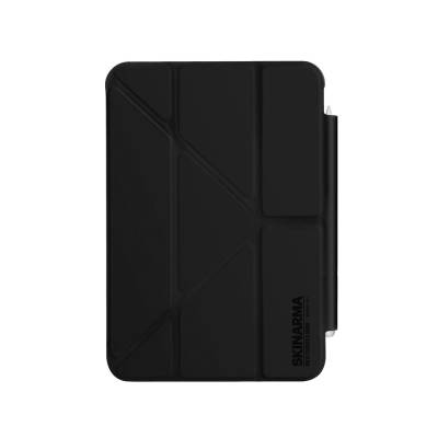 Apple iPad Air 10.9 2022 (5.Nesil) Kılıf SkinArma Sticker Tasarımlı Kalemlikli Arkası Şeffaf Standlı Magnetik Taito Kılıf - 2