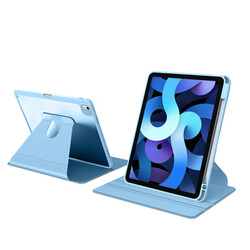 Apple iPad Air 10.9 2022 (5.Nesil) Kılıf Zore Nayn Rotatable Stand Case - 2