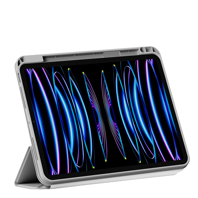Apple iPad Air 10.9 2022 (5.Nesil) Wiwu 360° Dönebilen Standlı Magnetik Koruyucu Tablet Kılıfı - 22