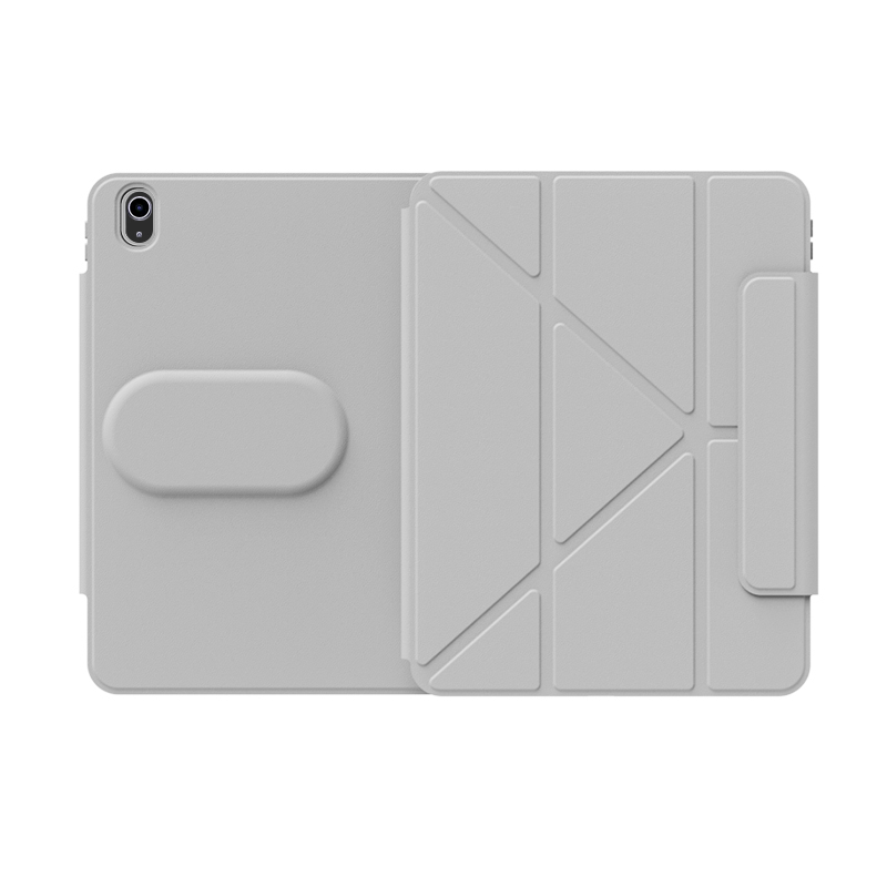 Apple iPad Air 10.9 2022 (5.Nesil) Wiwu 360° Dönebilen Standlı Magnetik Koruyucu Tablet Kılıfı - 24