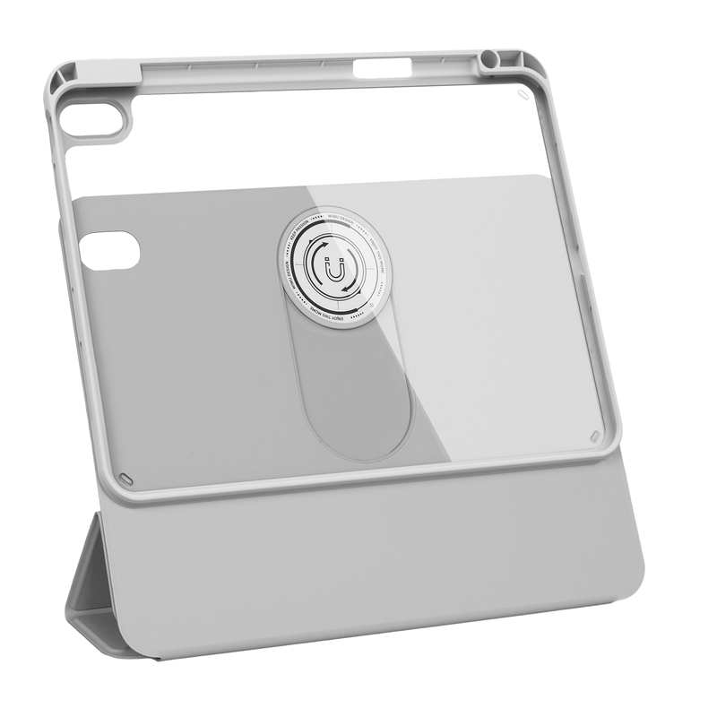 Apple iPad Air 10.9 2022 (5.Nesil) Wiwu 360° Dönebilen Standlı Magnetik Koruyucu Tablet Kılıfı - 21