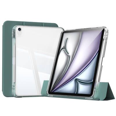 Apple iPad Air 11 2024 Case Magnetic Detachable Airbag Zore Sliding Tablet Case - 27