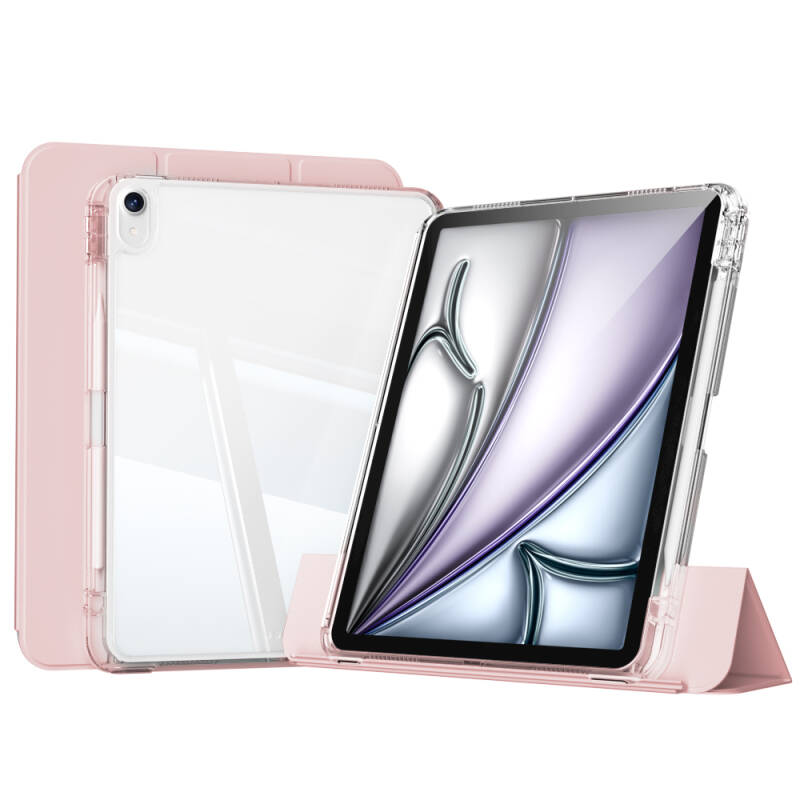 Apple iPad Air 11 2024 Case Magnetic Detachable Airbag Zore Sliding Tablet Case - 30