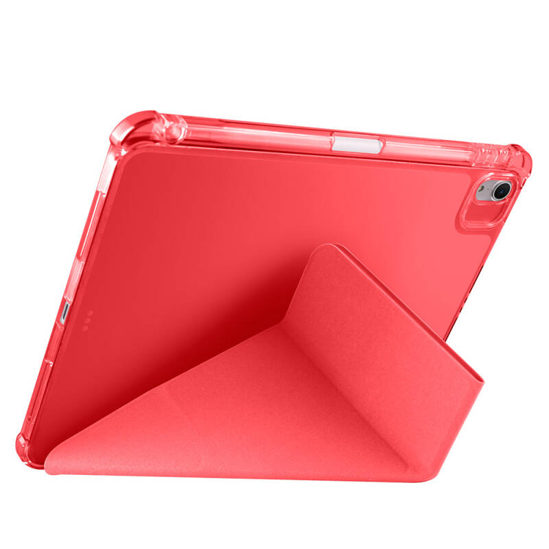 Apple iPad Air 11 2024 Case Zore Tri Folding Stand Case with Pen Compartment - 2