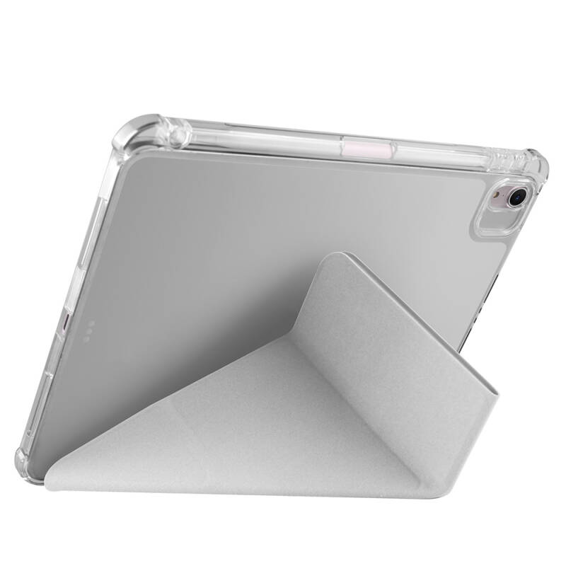 Apple iPad Air 11 2024 Case Zore Tri Folding Stand Case with Pen Compartment - 20