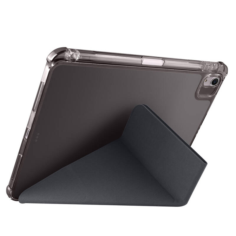 Apple iPad Air 11 2024 Case Zore Tri Folding Stand Case with Pen Compartment - 35