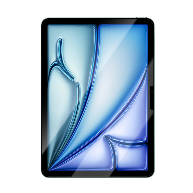 Apple iPad Air 11 2024 CaseWorld Steel Shield Serisi Temperli Cam Ekran Koruyucu + Uygulama Aparatı - 3