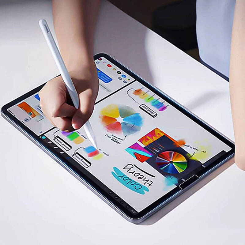 Apple iPad Air 11 2024 Kağıt Hisli Wiwu iPaper Like Tablet Ekran Koruyucu - 6